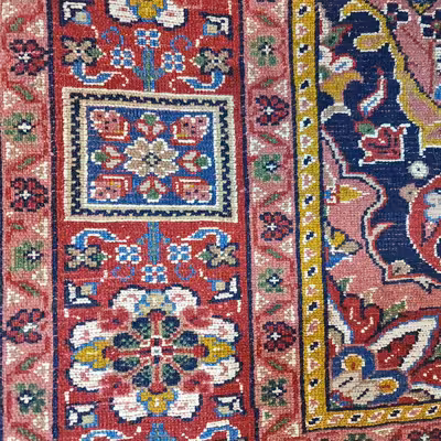 فرش دستبافت دو نیم متری مدل قشقایی کد 970