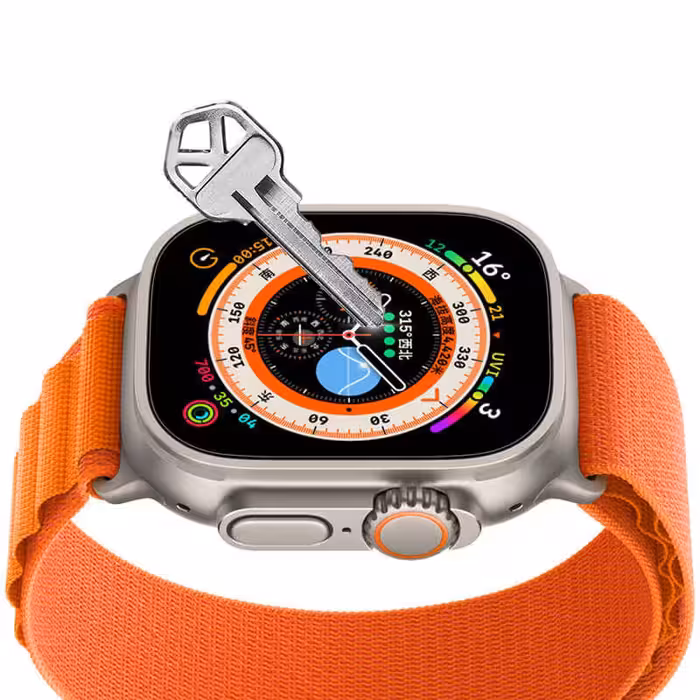 محافظ صفحه نمایش گرین لاین مدل Ultra HD مناسب برای اپل واچ 49 میلی متری سری Ultra