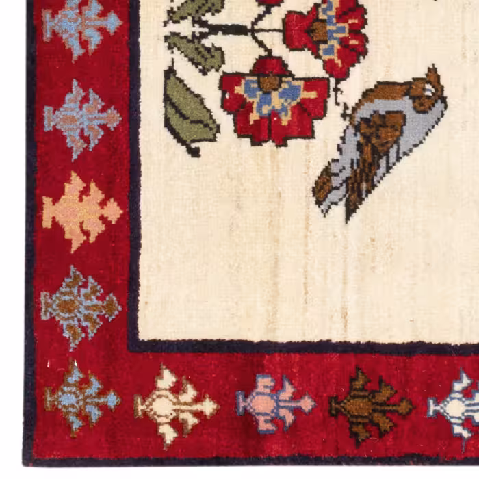 گبه دستباف ذرع و نیم سی پرشیا کد 706094