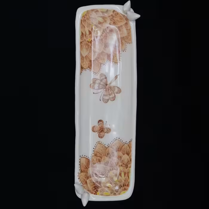 شیرینی خوری سرامیکی هیوا طرح رولت پاییز کد 10983513