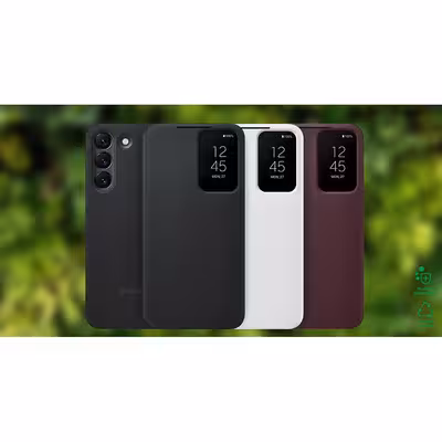 کیف کلاسوری سامسونگ مدل Clear View Cover مناسب برای گوشی موبایل سامسونگ Galaxy S22 Plus