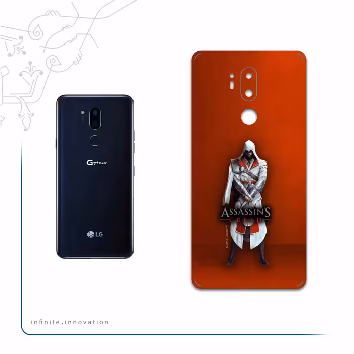 برچسب پوششی ماهوت مدل Assassin-Creed-Game مناسب برای گوشی موبایل ال جی G7 PLUS THINQ