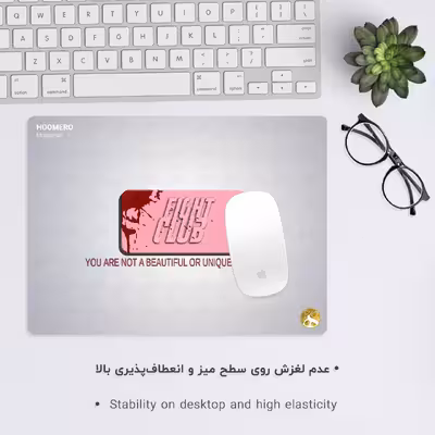 ماوس پد هومرو مدل A7269 طرح فایت کلاب