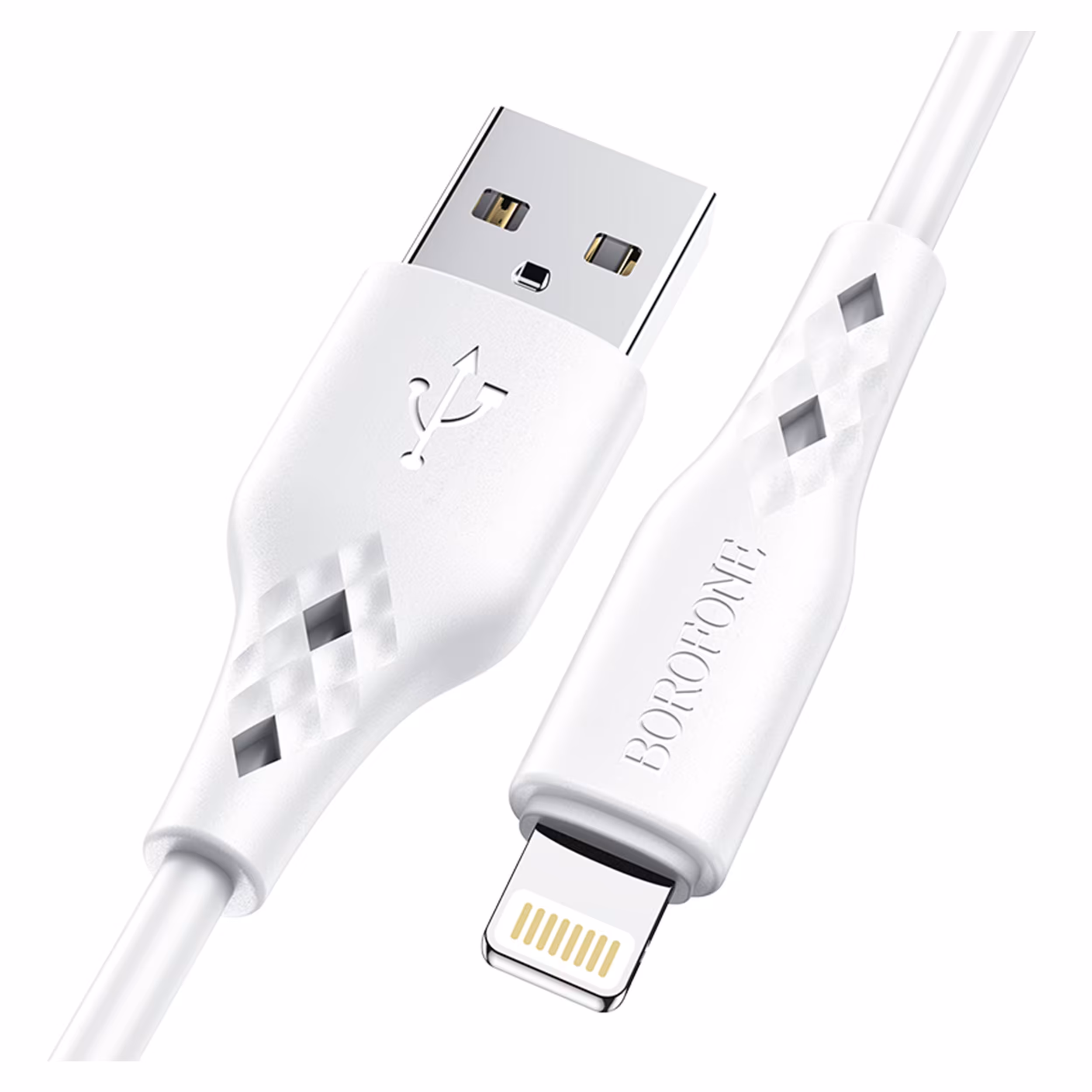کابل تبدیل USB به لایتنینگ بروفون مدل BX48 طول 1 متر