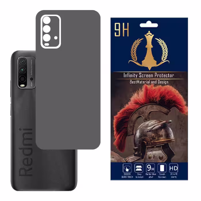 برچسب پوششی اینفینیتی مدل PRO MAX مناسب برای گوشی موبایل شیائومی REDMI 9T به همراه محافظ صفحه نمایش