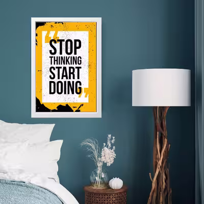 تابلو مدل دکوراتیو انگیزشی start doing کد G7-20