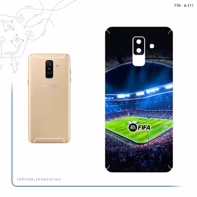 برچسب پوششی ماهوت مدل FIFA Soccer Game Series مناسب برای گوشی موبایل سامسونگ Galaxy A6 Plus 2018