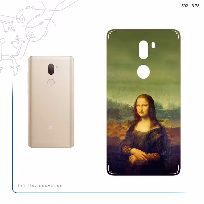 برچسب پوششی ماهوت مدل Mona Lisa of da Vinci مناسب برای گوشی موبایل شیائومی Mi 5s Plus
