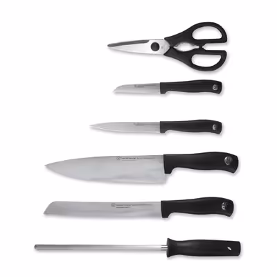 سرویس چاقو آشپزخانه 7 پارچه وستوف مدل SILVERPOINT کد 951706