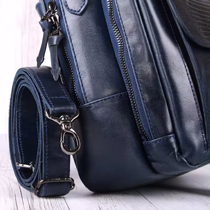 کیف رودوشی چرم یلسان مدل رهام کد RHM-043-GLGP