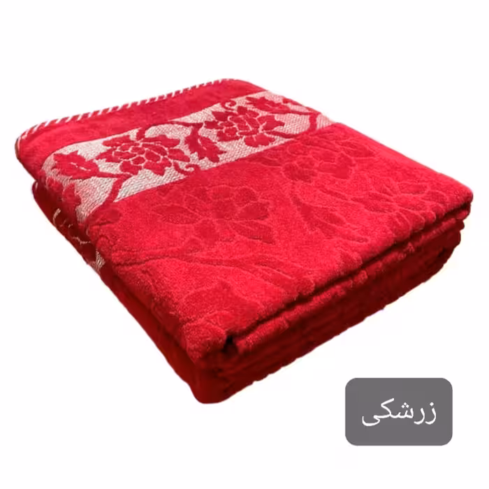حوله حمام تالیس مدل ابریشمی برجسته سایز 150×100 سانتی متر