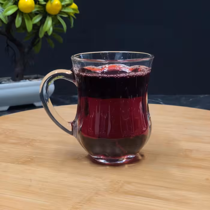 استکان پاشاباغچه مدل DEM کد 55373 بسته 6 عددی