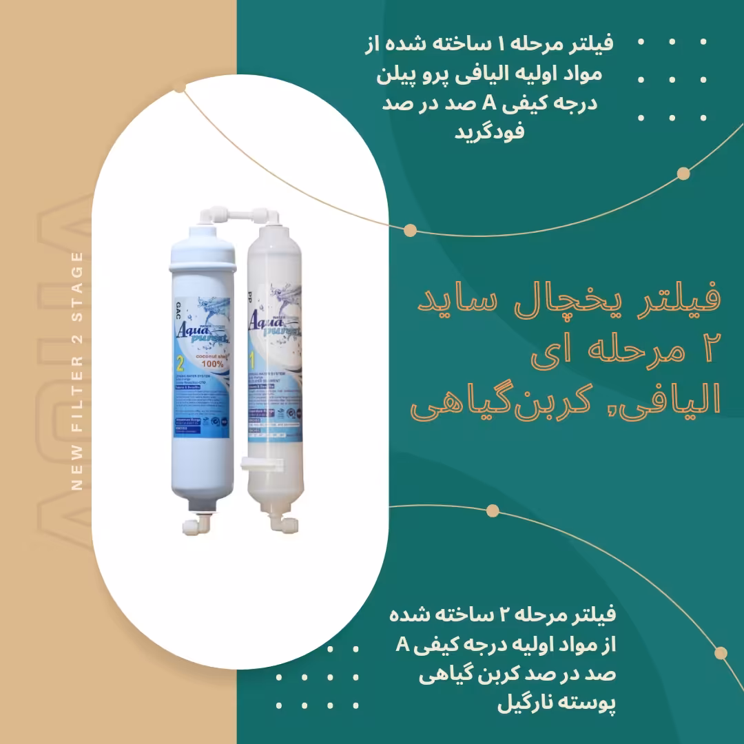 فیلتر تصفیه آب یخچال و فریزر آکوا پیورست مدل H 400 مجموعه 4 عددی