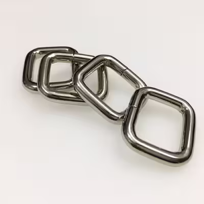 یراق کیف مدل چهارگوش کد 4Stl2Cm بسته 4 عددی