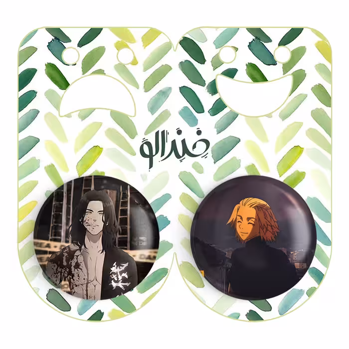 پیکسل خندالو مدل باجی کیوسکه و مایکی انیمه توکیو ریونجرز کد 1116711175 مجموعه 2 عددی