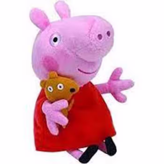 عروسک طرح پپاپیگ مدل Peppa Family ارتفاع 30 سانتی متر بسته 4 عددی