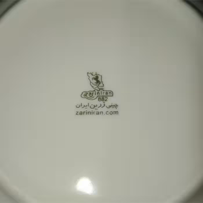 پیش دستی چینی زرین ایران مدل فلورانس درجه یک کد 19 بسته 6 عددی