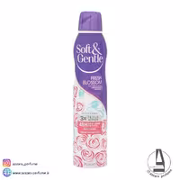 اسپری بدن سافت اند جنتل Soft &amp; Gentle رایحه Fresh Blossom (رز وحشی و وانیل) حجم 250 میل