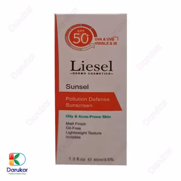 کرم ضدآفتاب پوست چرب لایسل SPF50