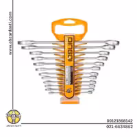 ست آچار یکسر تخت و یکسر رینگی مدل 11003 دینگی