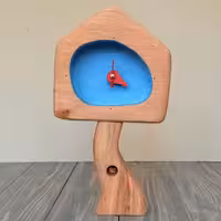 ساعت رومیزی طرح درخت طرح  دو