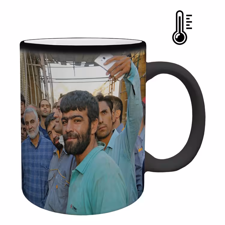 خرید ماگ-لیوان حرارتی  سردار سلیمانی کد 37