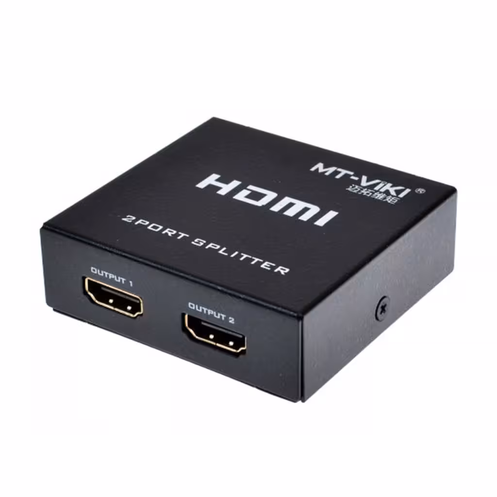 اسپلیتر HDMI وی نت 2 پورت ورژن  1.4 4K