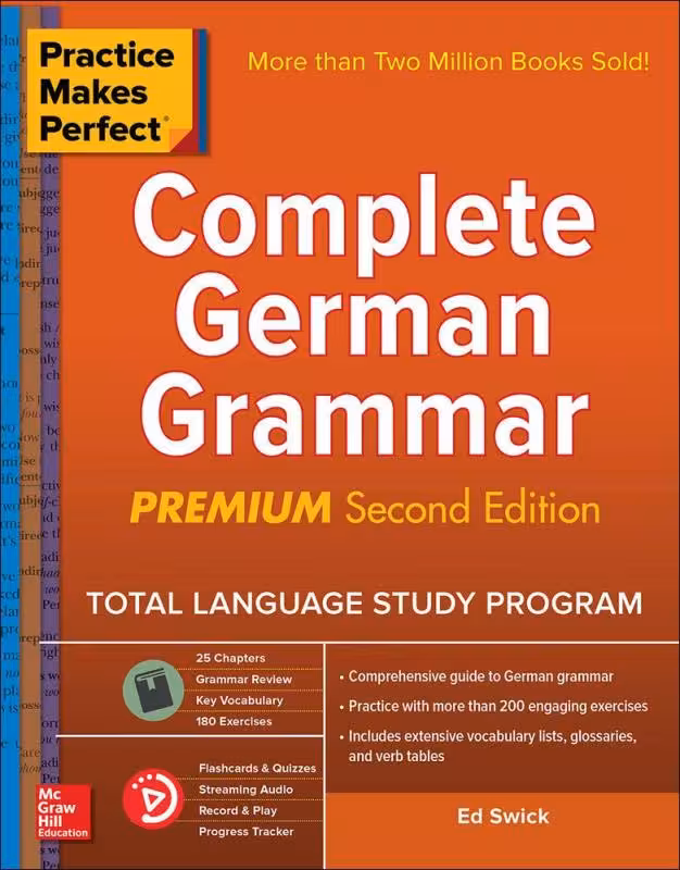 کتاب آلمانی کامپلیت جرمن گرامر Practice Makes Perfect Complete German Grammar