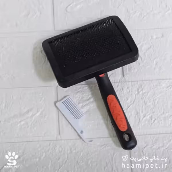 برس سگ و گربه مدل دسته استخوانی سایز بزرگ