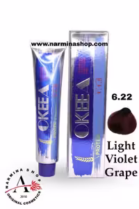 رنگ مو اکیا شماره 6.22 LIGHT VIOLET GRAPE