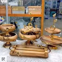 ست 5تیکه لیلیوم همراه سینی