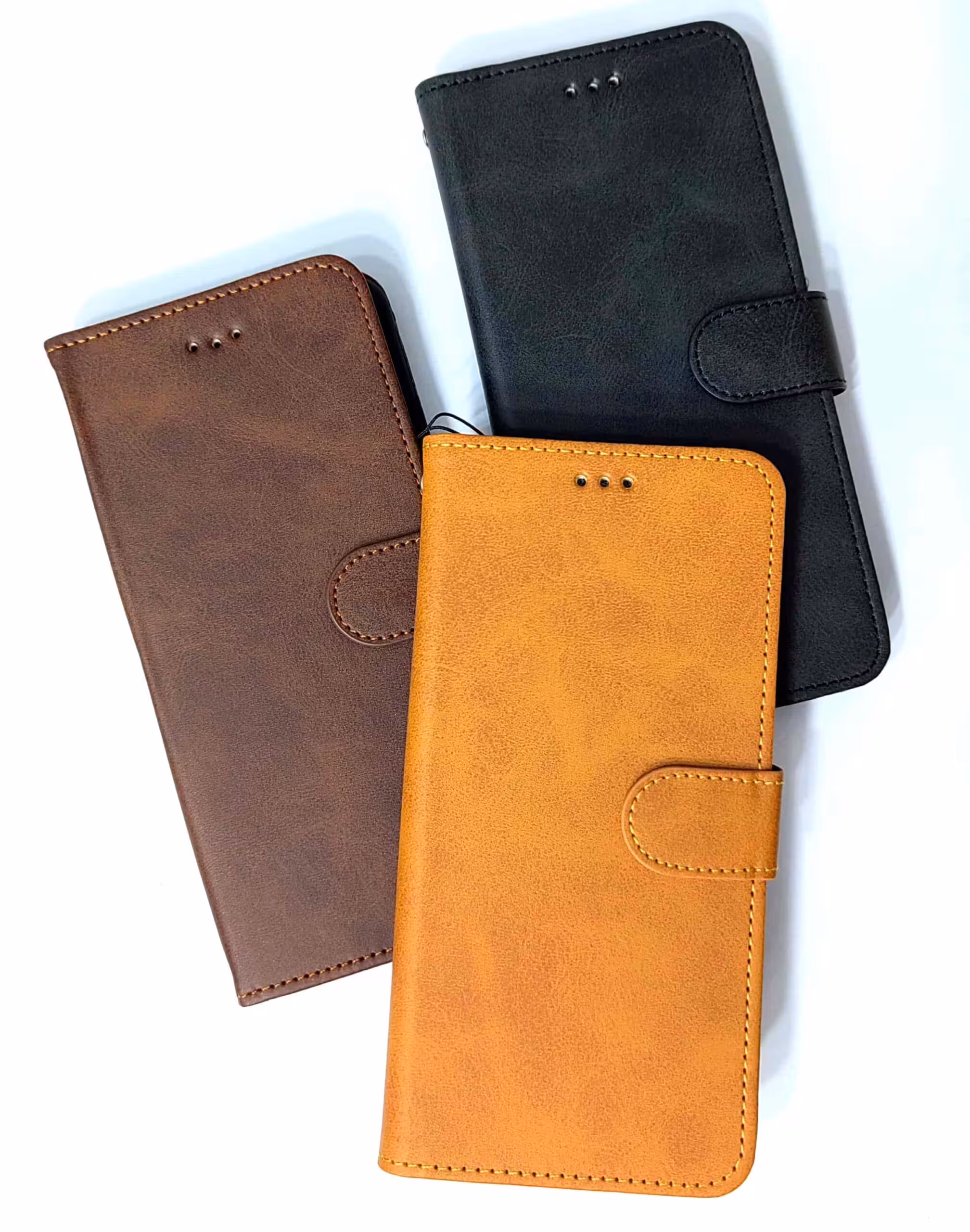 کیف کلاسوری چرمی مناسب برای سامسونگ A14Leather binder case suitable for Samsung A14