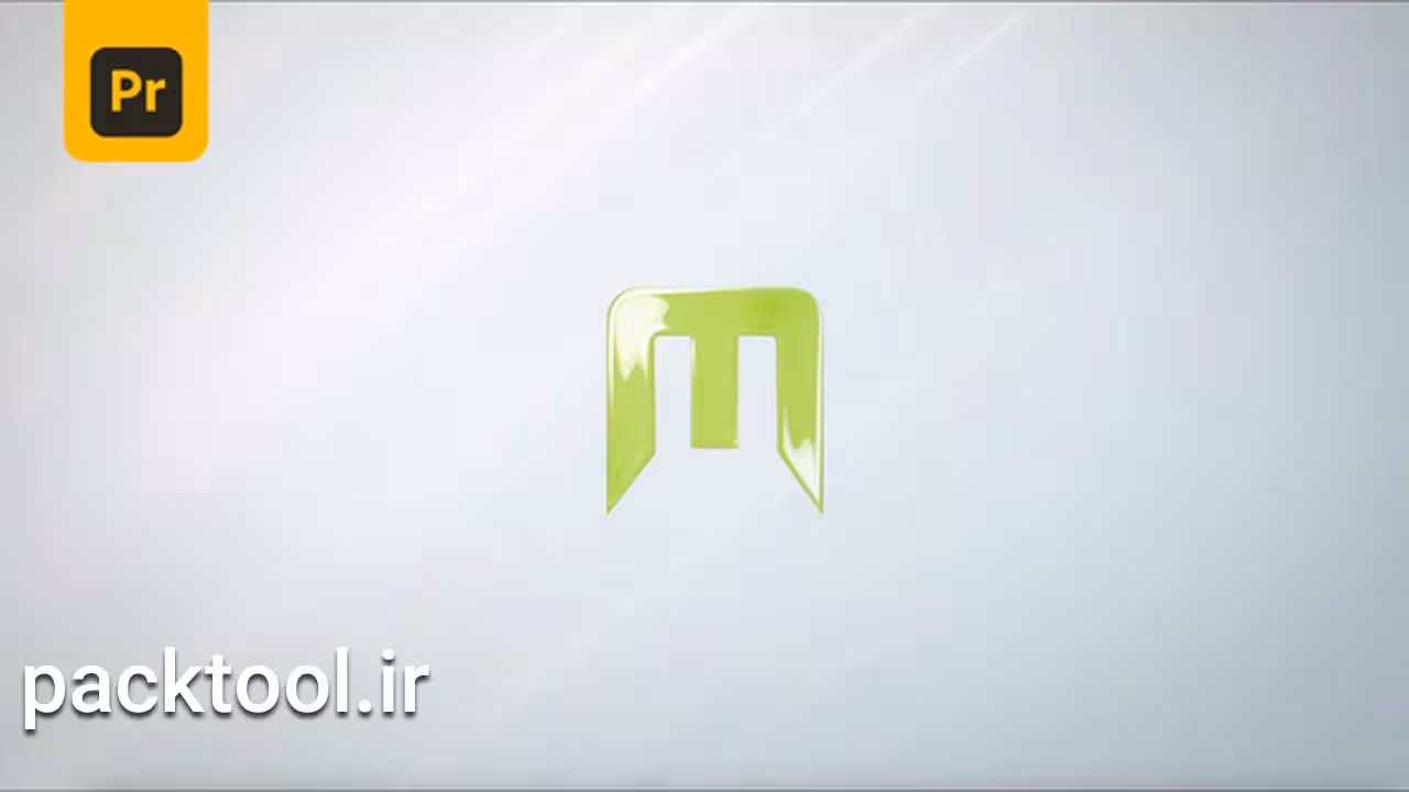 دانلود پروژه آماده پریمیر لوگو موشن مینیمال Minimal Logo Intro - پک تول