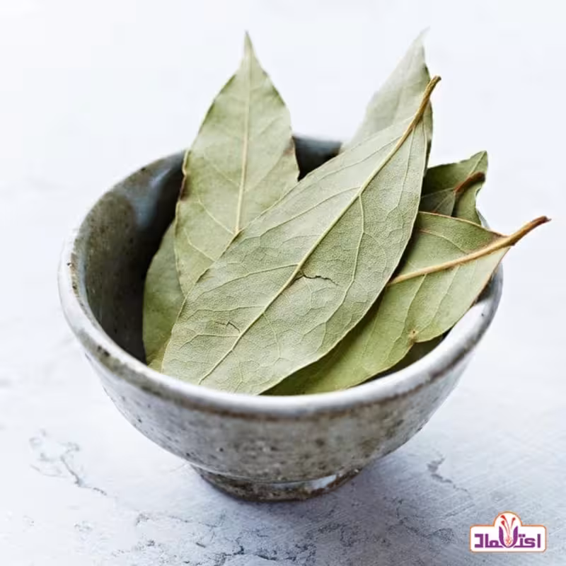 برگ بو اعلا 25 گرمی اعتماد درشت و  سبز و تازه و سالم | amazonchi