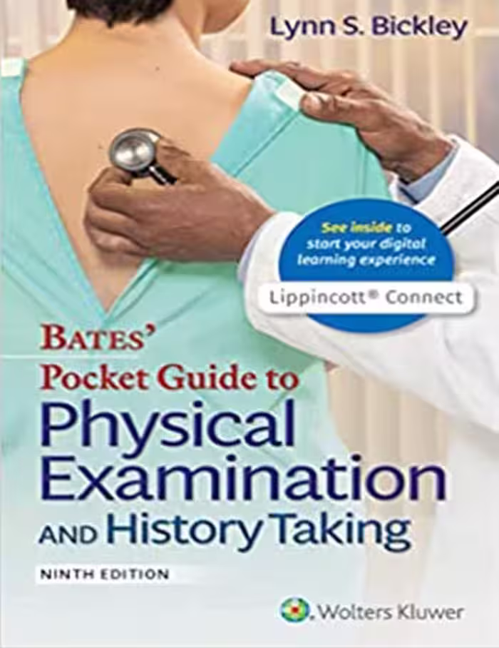 کتاب Bates' Pocket Guide to Physical Examination and History Taking Ninth