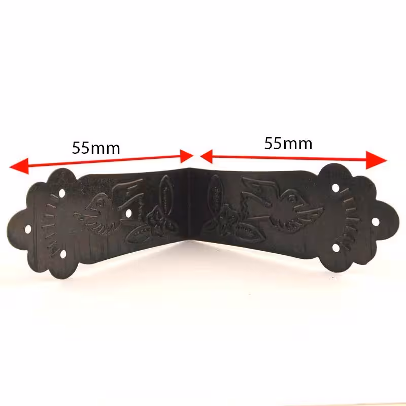 گوشه آنتیک تزیینی 90 درجه زیتونی بسته 4 عددی