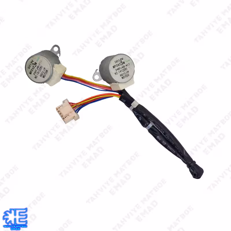 موتوربادگردان کولرگازی RoHS HUILIP MOTOR_MP2423M_24BYJ48-A17