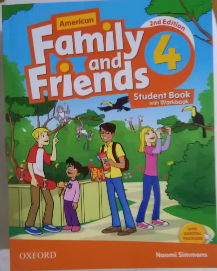 American Family and Friends 4 (SB+WB+CD)
