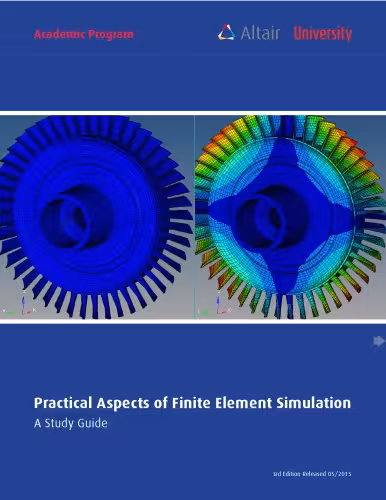 خرید و دانلود نسخه کامل کتاب Practical Aspects of Finite Element Simulation - A Study Guide