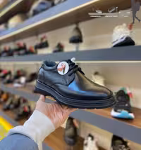 کفش چرم تبریز طبیعی مردانه هاریکا کد 8017