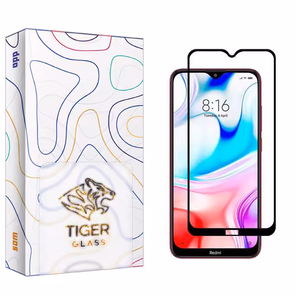 محافظ صفحه نمایش تایگر گلس مدل SAM2 مناسب برای گوشی موبایل شیائومی Redmi 8