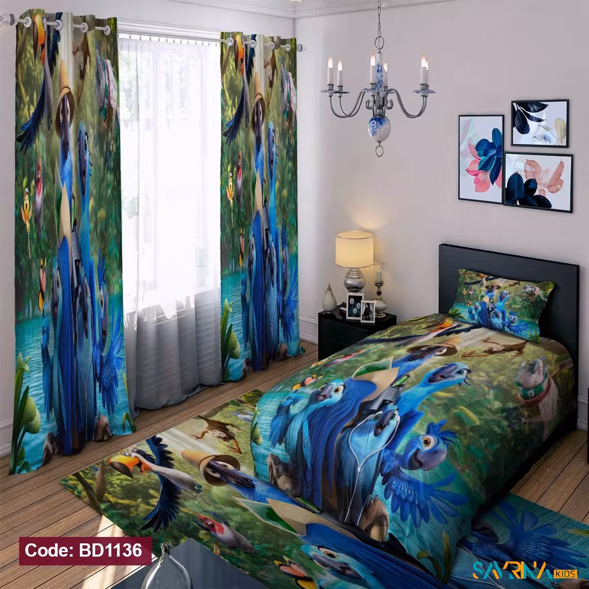 ست اتاق خواب طرح RIO کد BD1136