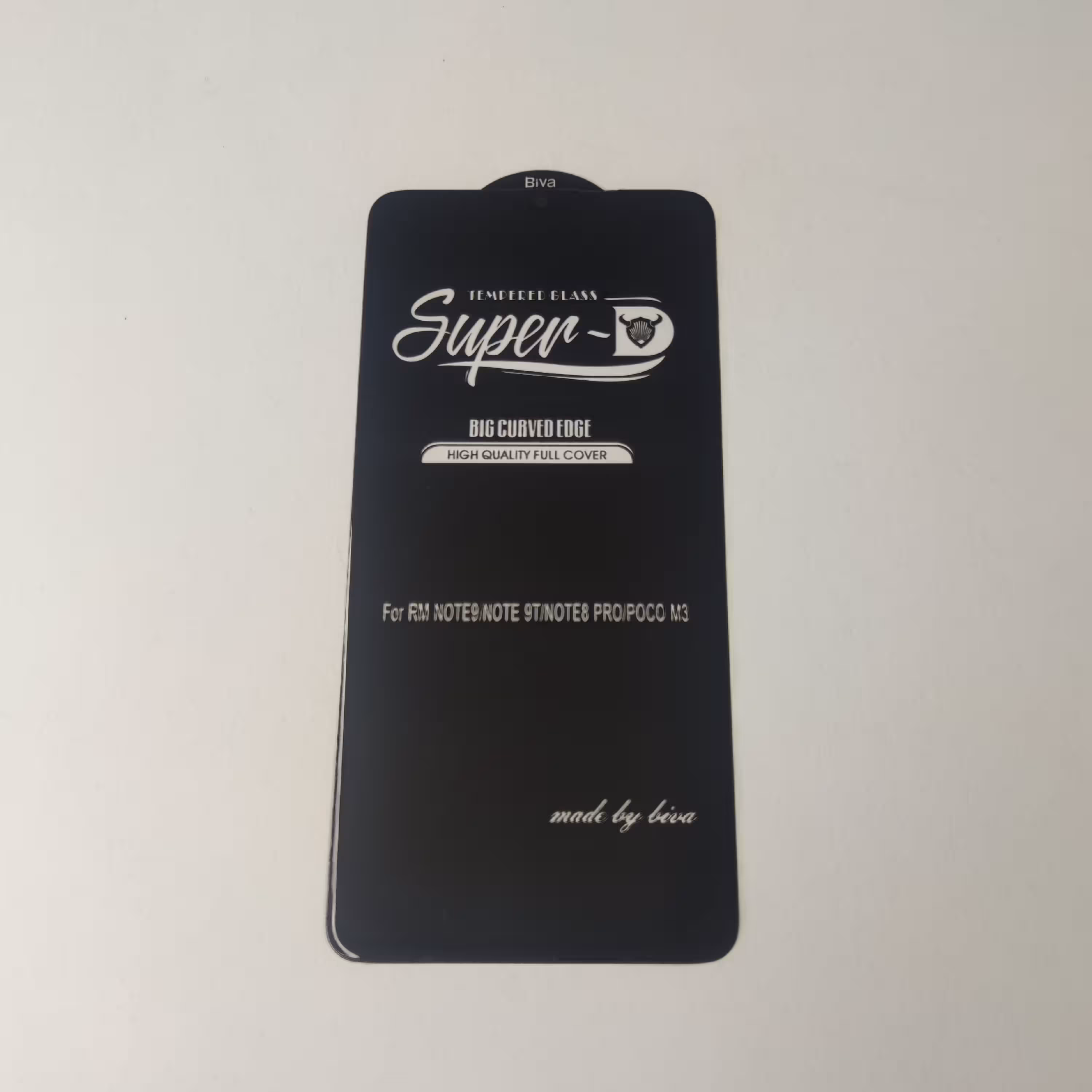 محافظ صفحه نمایش شیشه ای شفاف مدل Super D برند میتوبل مناسب برای گوشی موبایل  شیائومی Poco m3