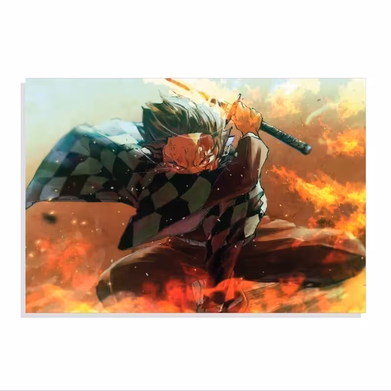 تابلو شاسی طرح انیمه شیطان کش مدل M0104