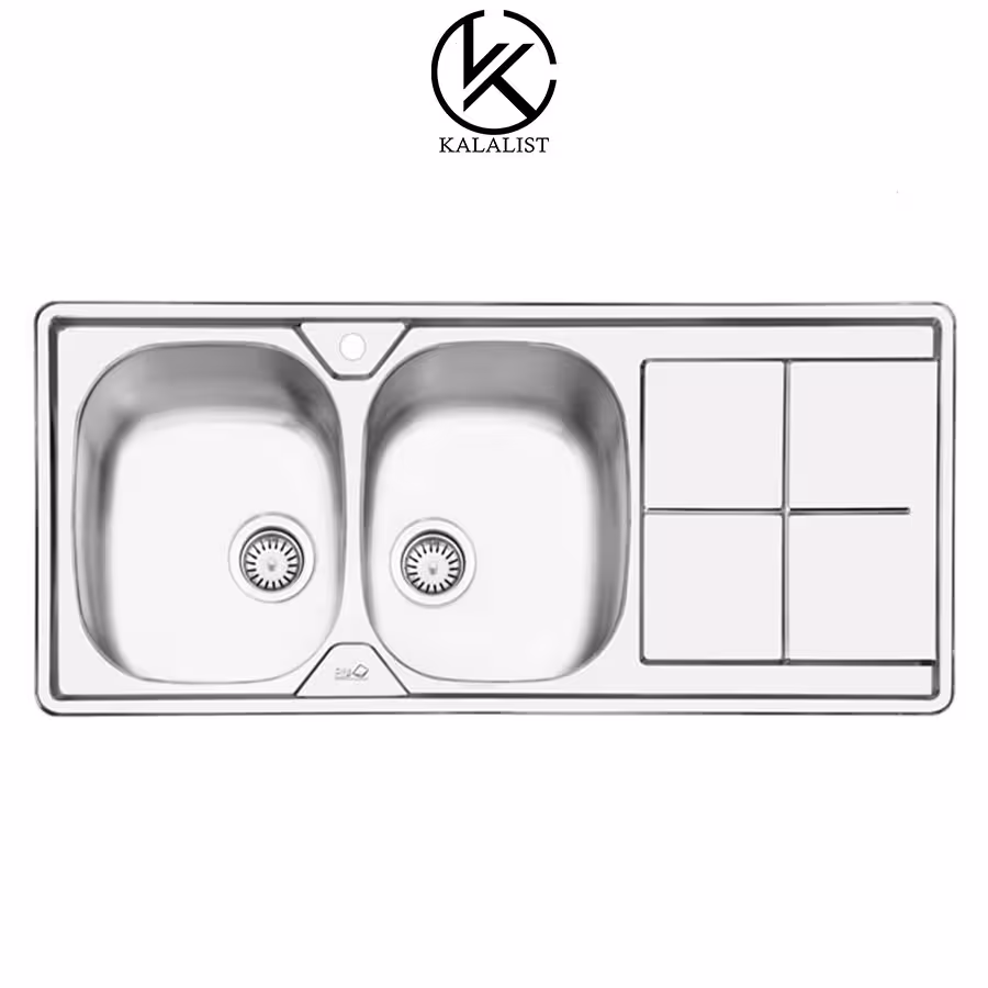 سینک ایلیا استیل فانتزی توکار مدل 2041