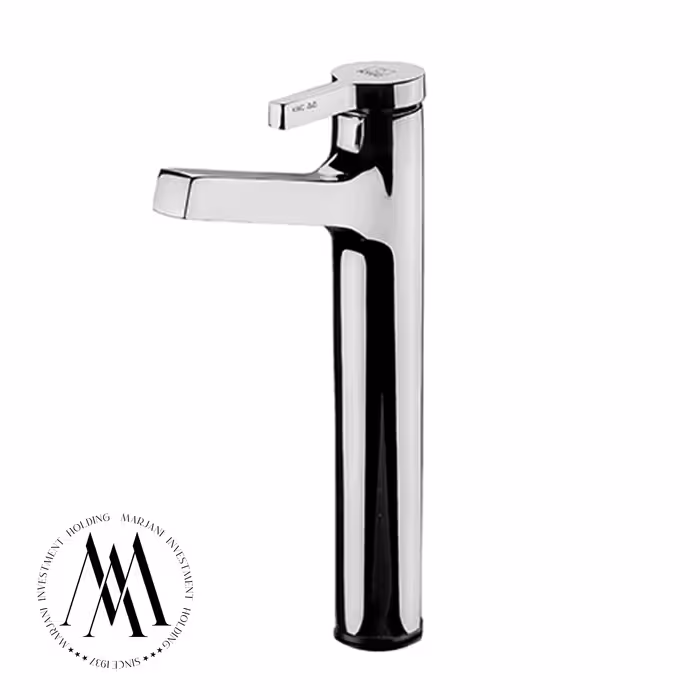 شیر روشویی kwc مدل آوا پایه بلند (کروم)