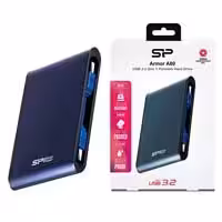 هارد  EXT Silicon Power A80 2TB USB3.2 2.5 BLUE-متین