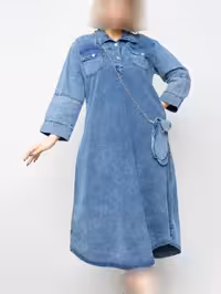 کفتان جین نگین کاری هانا-کد 13647