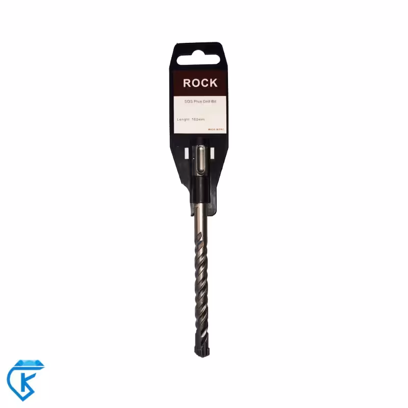 مته چکشی چهار شیار سایز 7 راک Rock طول 160 میلی