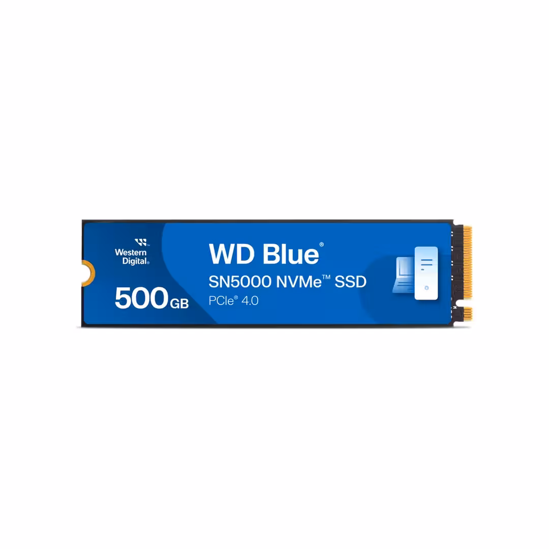 اس اس دی اینترنال وسترن دیجیتال آبی Blue SN5000 ظرفیت 500 گیگابایت